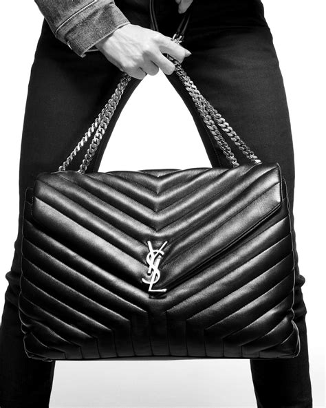 borse ysl shopper grande bianca|borse st laurent.